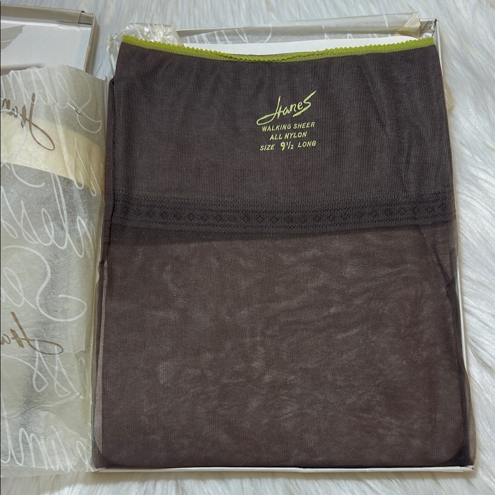 Vintage Hanes Hosiery Nylon New in Box